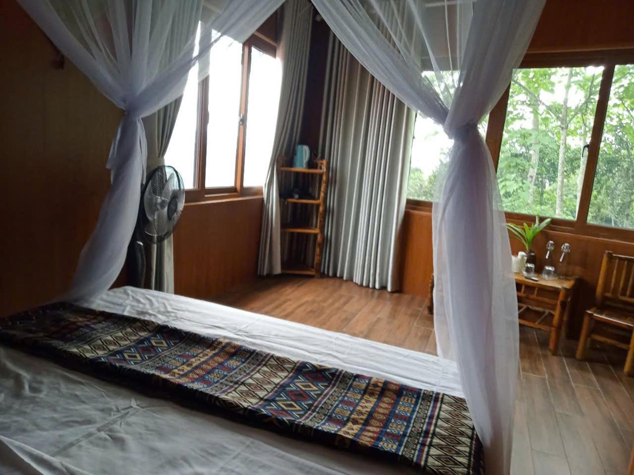 Pu Luong Sala Homestay Huong Ba Thuoc Eksteriør bilde